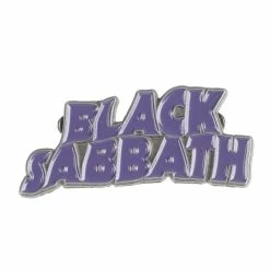 Tack Black Sabbath - Purple Logo - RAZAMATAZ