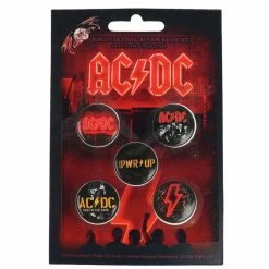 Badges AC / DC - POWER UP - RAZAMATAZ