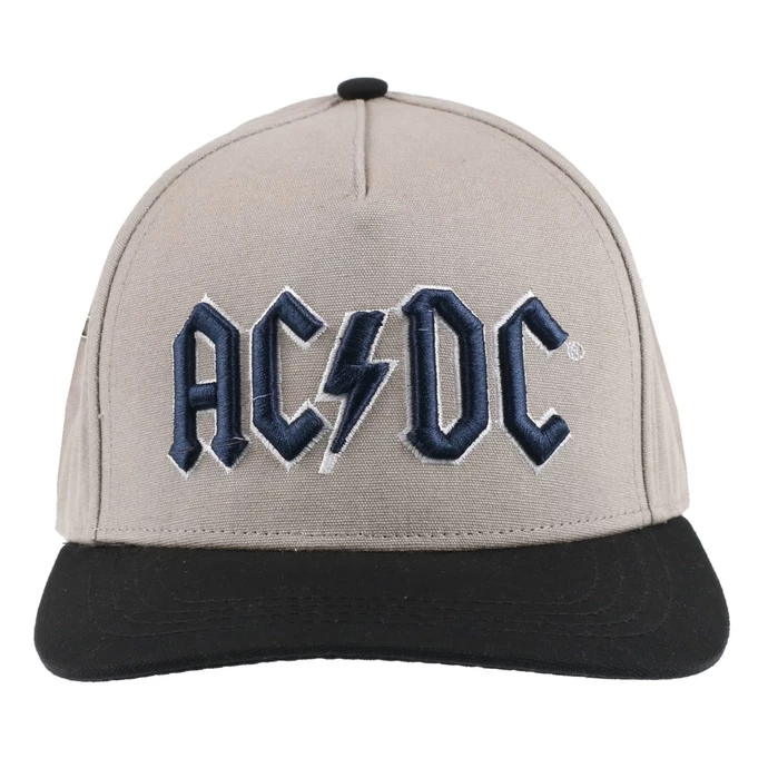 Cap AC/DC - Navy Logo - SAND / BL - ROCK OFF - Image 2