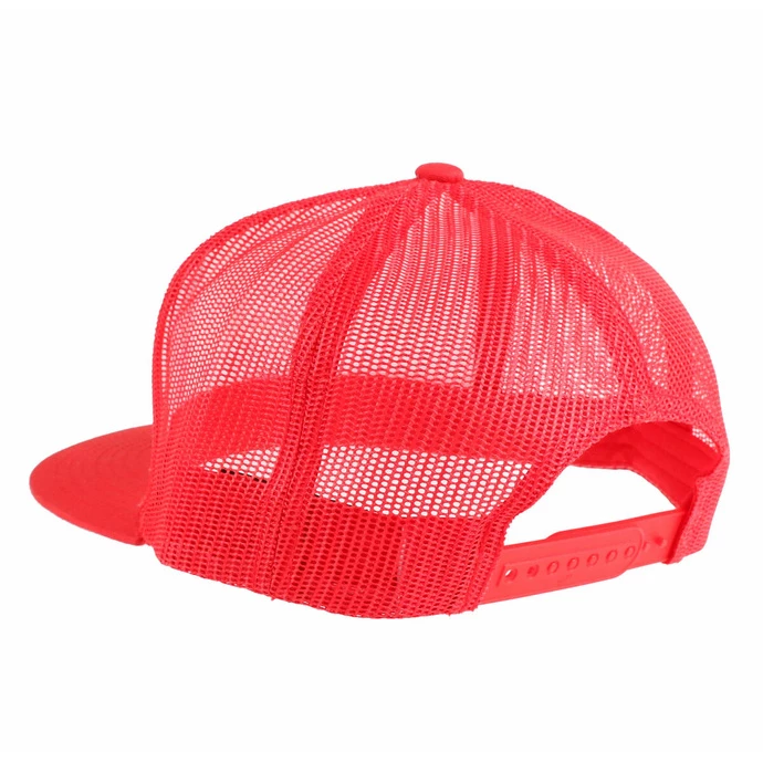 Cap BLACK HEART - RED SKULL - RED - Image 2