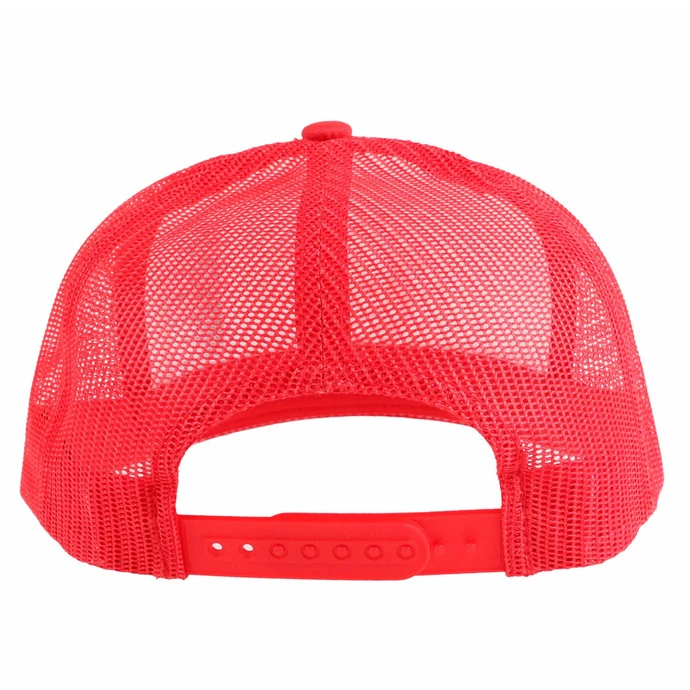 Cap BLACK HEART - RED SKULL - RED - Image 3