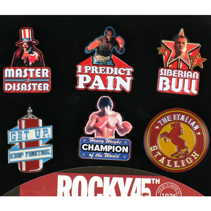 Tacks (set 6 Pcs) Rocky - 45th Anniversary Limited Edition - Image 3