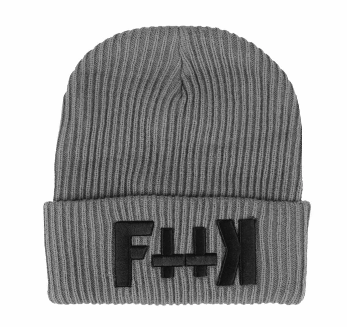 Beanie HYRAW - GREY F++K