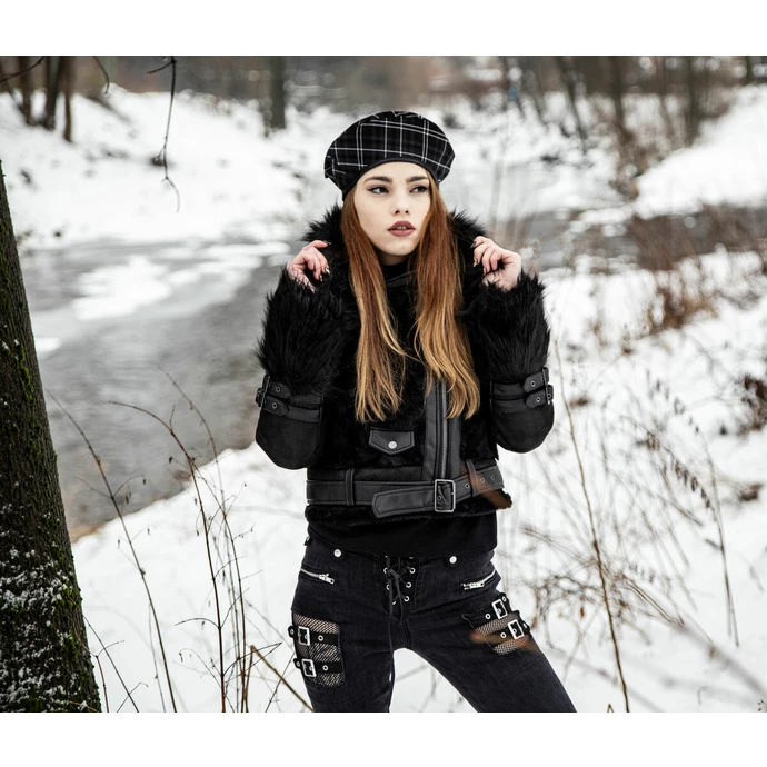 Beret KILLSTAR - Dark Fate - Ash Tartan - Image 3