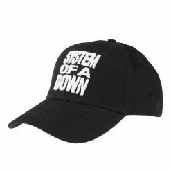 Cap System Of A Down - Stacked Logo - Black - ROCK OFF