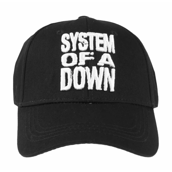 Cap System Of A Down - Stacked Logo - Black - ROCK OFF - Image 2