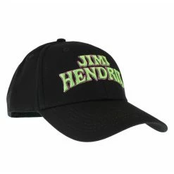Cap Jimi Hendrix - Arched Logo - BLACK - ROCK OFF