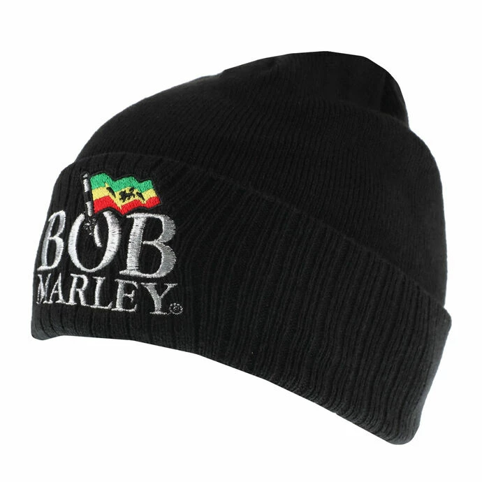 Beanie Bob Marley - Logo - BLACK - ROCK OFF - Image 2