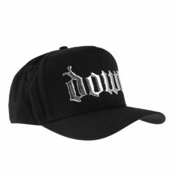 Cap Down - Sonic Silver Logo - BLACK - ROCK OFF