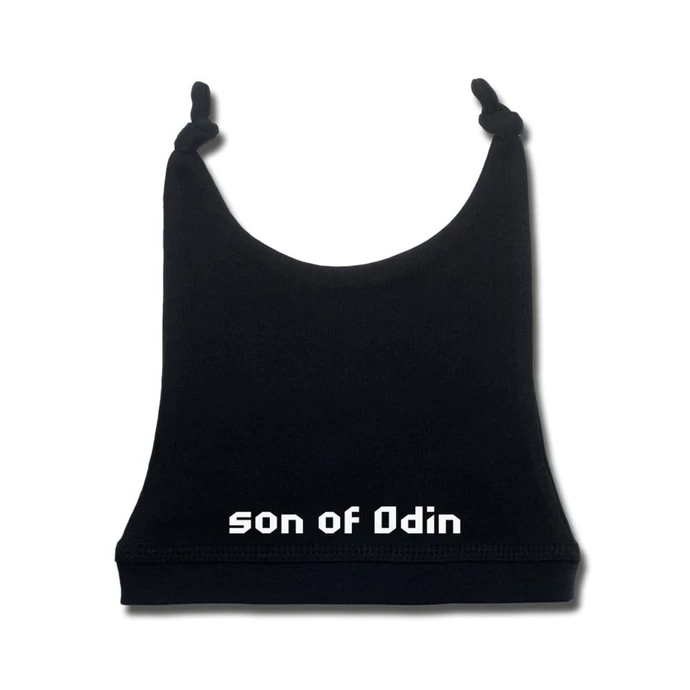 Children's Hat Son Of Odin In White - Black - Metal-Kids