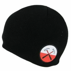 Beanie Pink Floyd - Hammers Logo Beanie Hat Black - ROCK OFF
