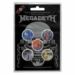 Badges MEGADETH - VIC RATTLEHEAD - RAZAMATAZ