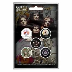 Badges Queen - Early Albums - RAZAMATAZ