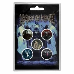 Badges Cradle Of Filth - Cryptoriana - RAZAMATAZ