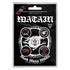 Badges Watain - Black Metal Militia - RAZAMATAZ
