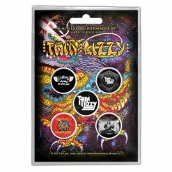 Badges THIN LIZZY - CHINATOWN - RAZAMATAZ