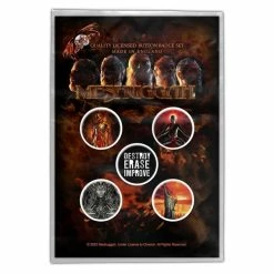 Badges MESHUGGAH - IMMUTABLE - RAZAMATAZ