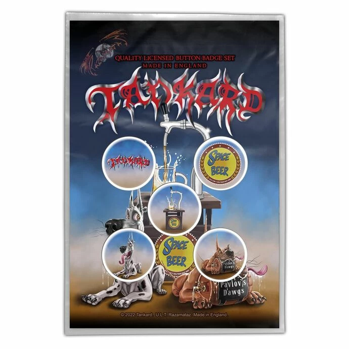 Badges TANKARD - PAVLOV'S DAWGS - RAZAMATAZ