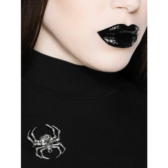 Pin (brooch) KILLSTAR - Deadly - Silver - Image 2