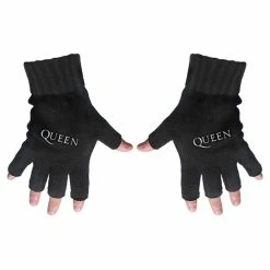 Fingerless Gloves Queen - Logo - RAZAMATAZ