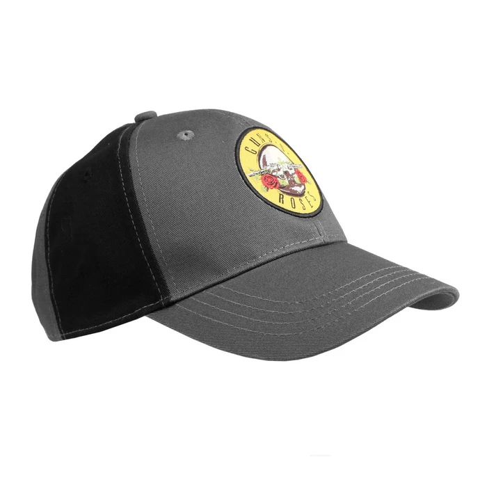 Cap Guns N' Roses - Circle Logo - CHAR / BL - ROCK OFF