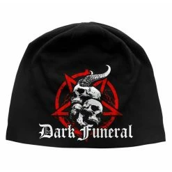 Beanie DARK FUNERAL - SKULLS & PENTAGRAM - RAZAMATAZ