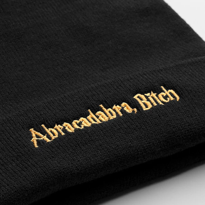 Beanie HOLY BLVK - Abracadabra Bitch - Image 4