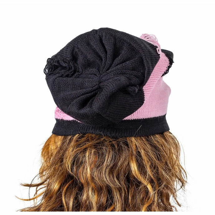 Beanie VIXXSIN - CRUSH - BLACK/PINK - Image 2