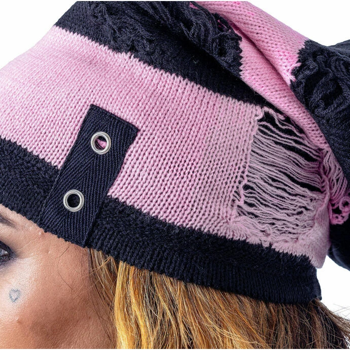 Beanie VIXXSIN - CRUSH - BLACK/PINK - Image 5