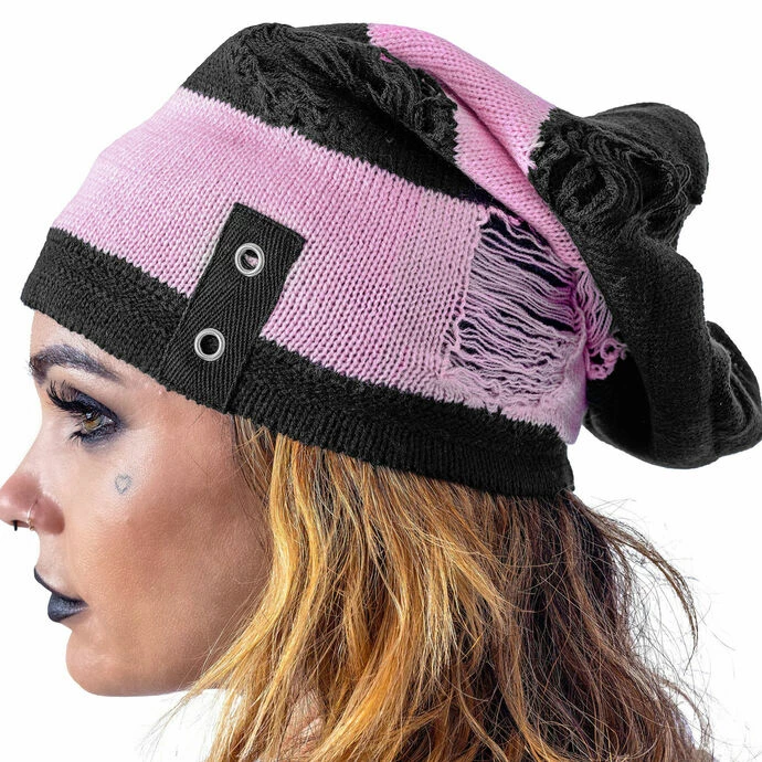 Beanie VIXXSIN - CRUSH - BLACK/PINK - Image 6