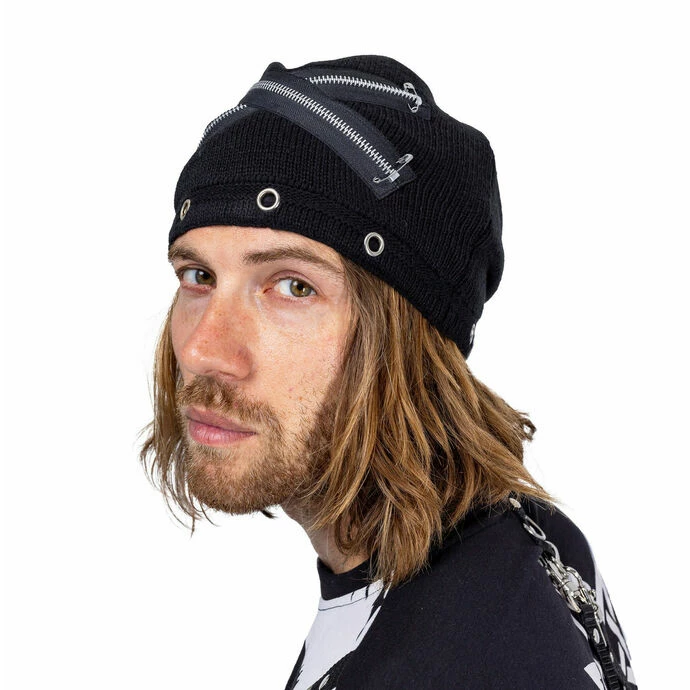 Beanie HEARTLESS - DITCH HAT UNISEX - BLACK - Image 5