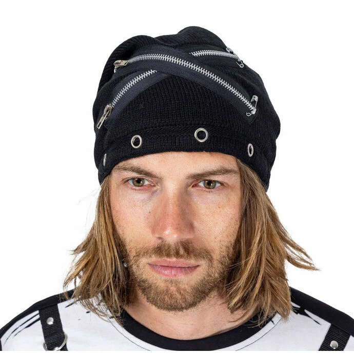 Beanie HEARTLESS - DITCH HAT UNISEX - BLACK