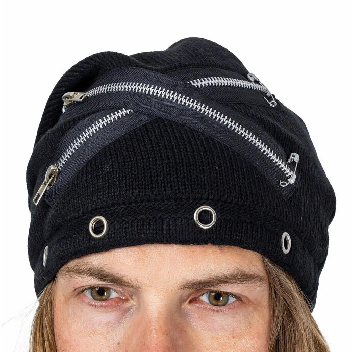 Beanie HEARTLESS - DITCH HAT UNISEX - BLACK - Image 3