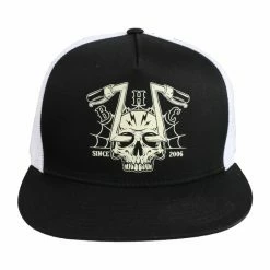 Cap BLACK HEART - CHOPPER SKULL