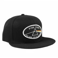 Cap Pink Floyd - DSOTM Oval - White Black - ROCK OFF