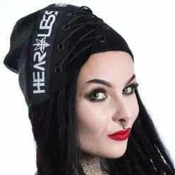 Beanie HEARTLESS - BLACK