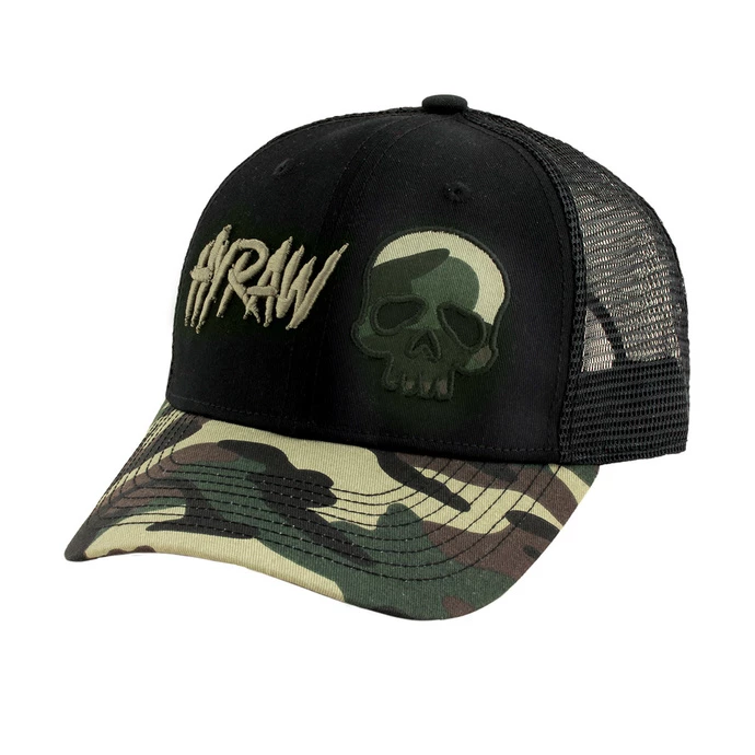Cap HYRAW - SKULL CAMO