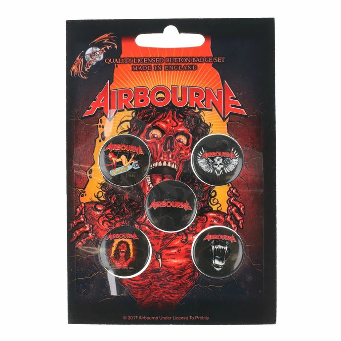 Pin Badges Airbourne - RAZAMATAZ