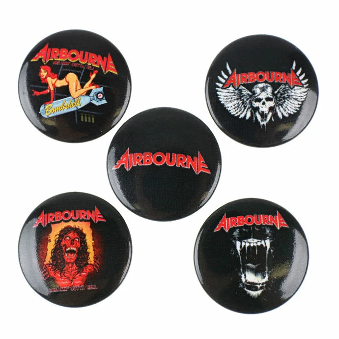 Pin Badges Airbourne - RAZAMATAZ - Image 2