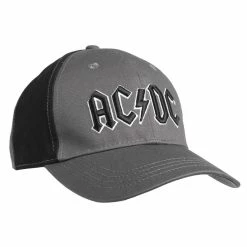 Cap AC/DC - Black Logo - CHAR / BL - ROCK OFF